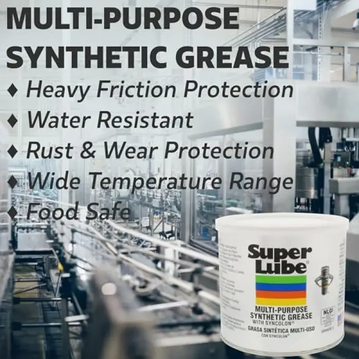 Süper Lube Sentetik Çok Amaçlı Gres, 3 Oz. }