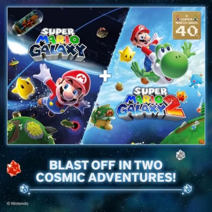 Super Mario Galaxy + Super Mario Galaxy 2