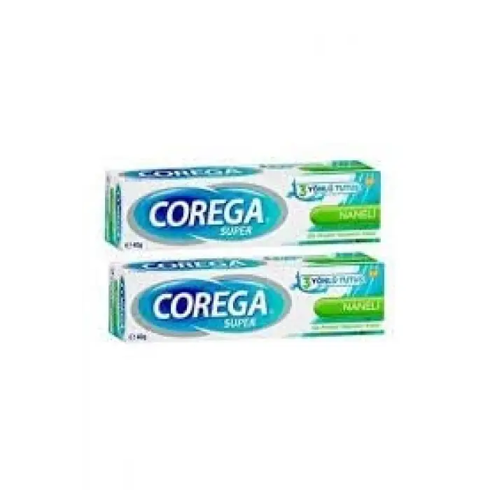 Süper Protez Yapıştırıcı Krem Naneli 40gr x 2 adet