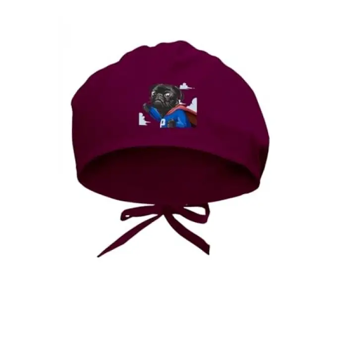 Super Pug Baskılı Cerrahi Bone