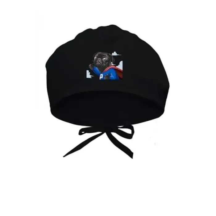 Super Pug Baskılı Cerrahi Bone