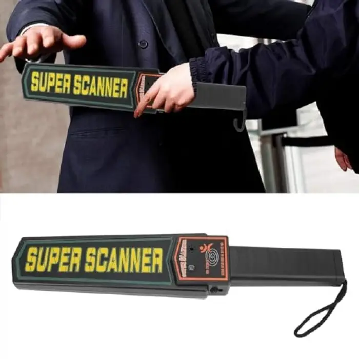 Süper Scanner Metal Üst Arama El Dedektörü