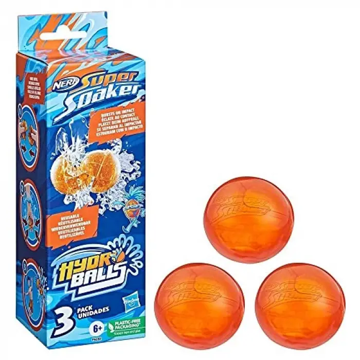 Super Soaker Hydro Topları 3 Adet