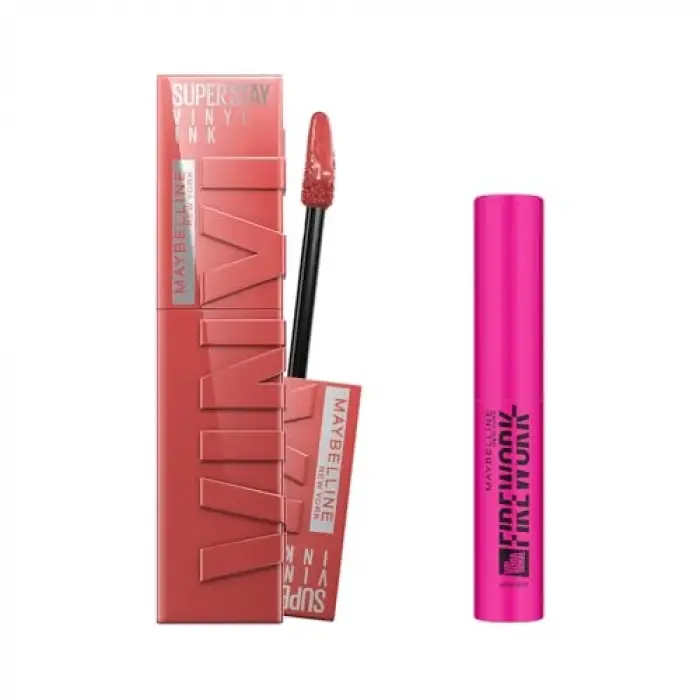 Super Stay Vinyl Ink 15 & New York Firework Mini Maskara Hediyeli