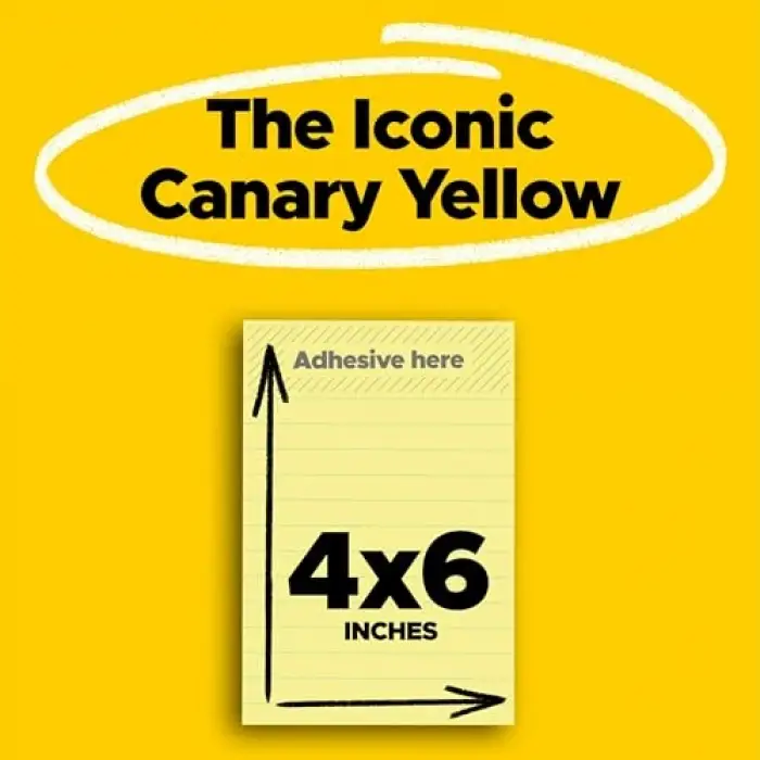 Super Sticky Notes, 5 x 20,3 cm 3 Pads