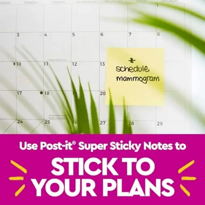 Super Sticky Notes, 5 x 20,3 cm 3 Pads