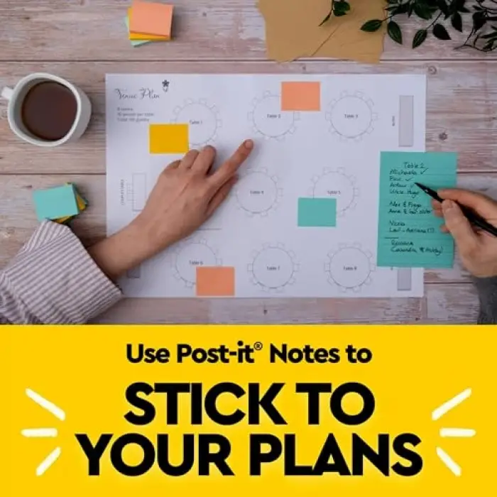 Super Sticky Notes, 5 x 20,3 cm 5 Pads