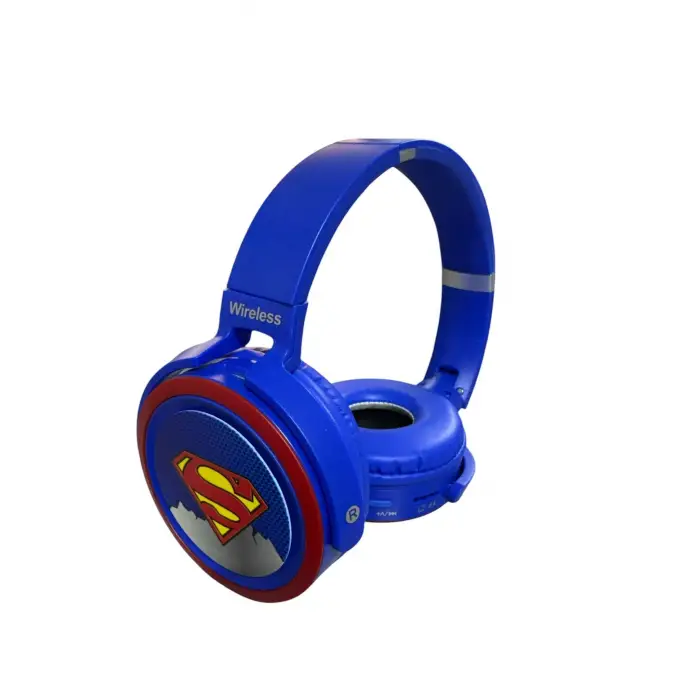 Superman Kablosuz Bluetooth Katlanabilir Kulaküstü Kulaklık