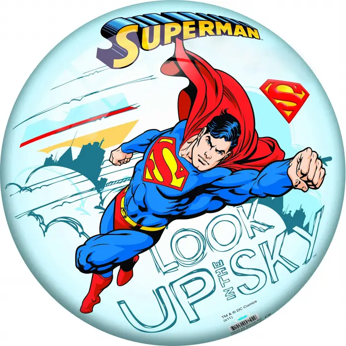 Superman Temalı 23 cm Oyuncak Top