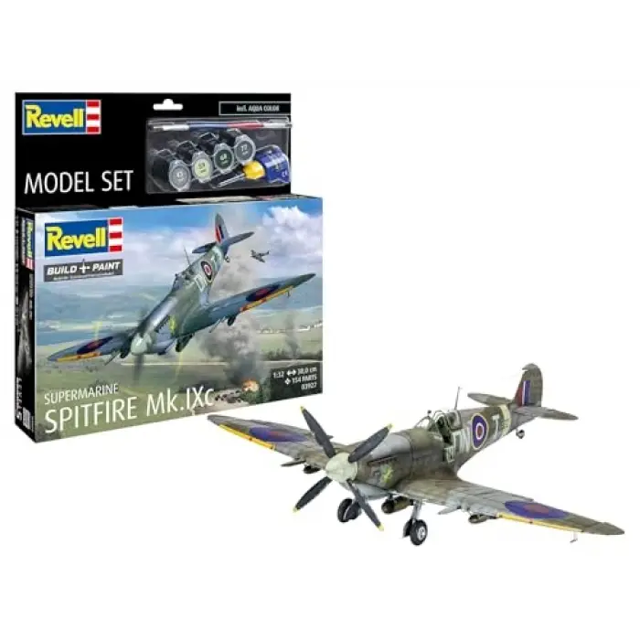 Supermarine Spitfire Mk.IXc oyuncak model seti