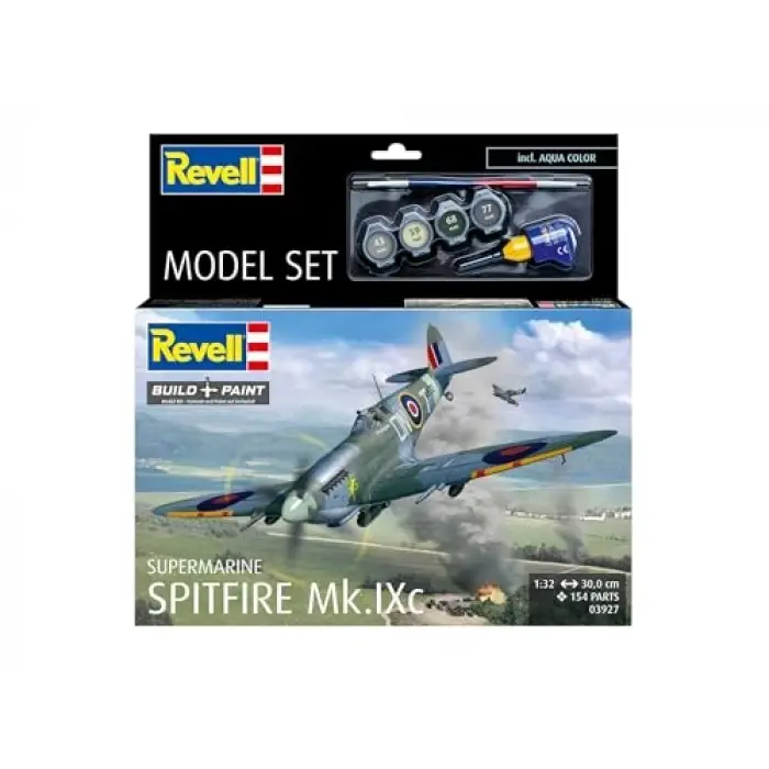 Supermarine Spitfire Mk.IXc oyuncak model seti