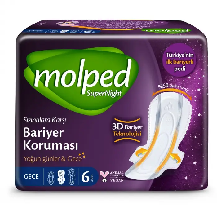 Supernight Uzun Gece Pedi (1 x 6 Adet)