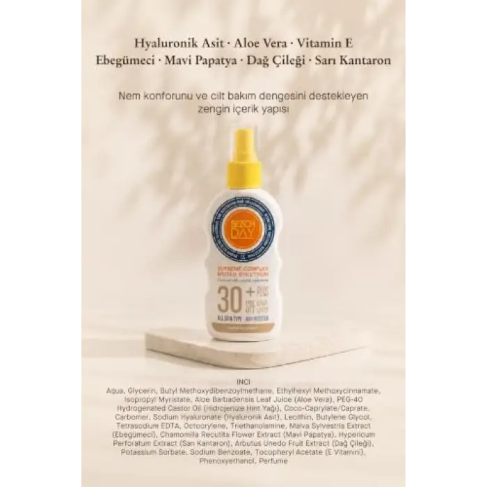 Supreme Complex Milk SPF 30 Güneş Koruyucu Sprey 150 ml