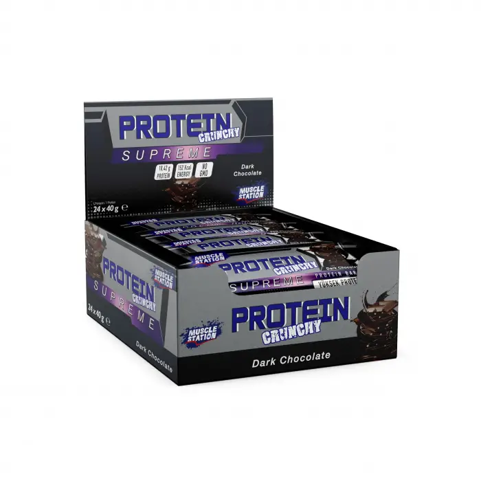 Supreme Crunchy Protein Bar 40 g, 24 Adet