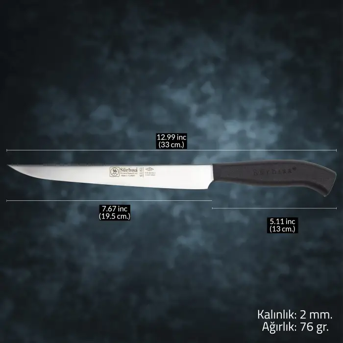 SÜRMENE SÜRBISA 61161 FLETO BIÇAĞI (61161 19,5 CM
