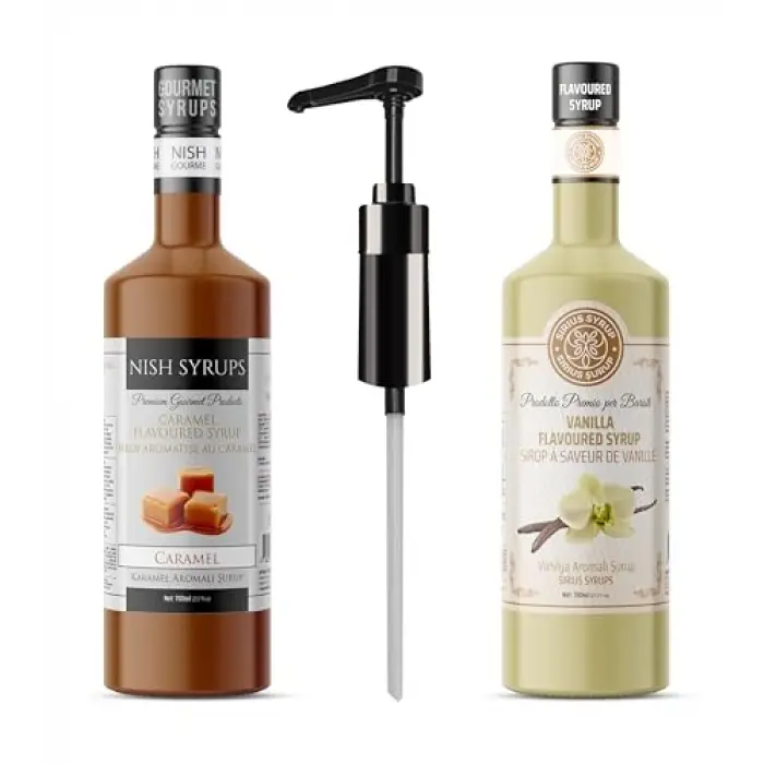 Şurup Pompası 4lü Set (700 ML Şurup Uyumlu)