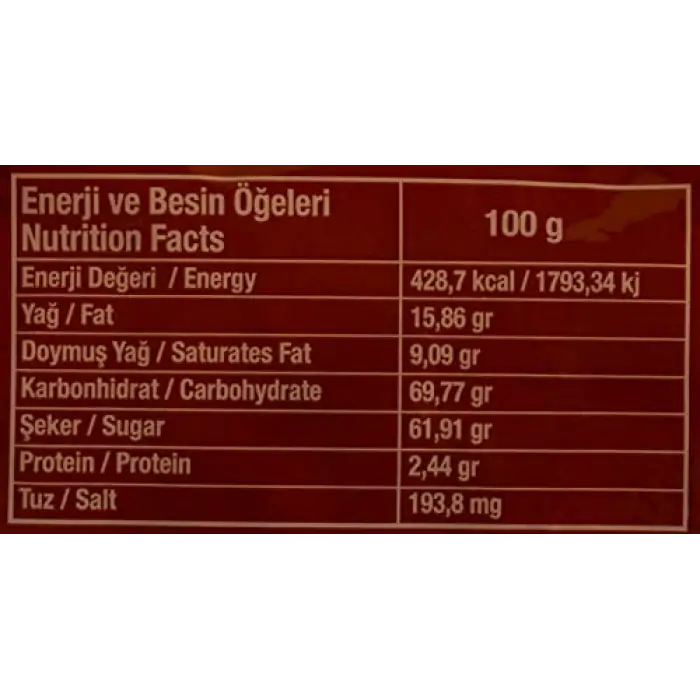 Sütlü fudge, 500 g (1 Poşet)