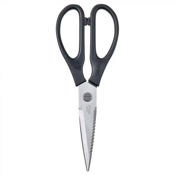 Svartfisk Mutfak Makası, Paslanmaz Çelik-Siyah, 22 Cm
