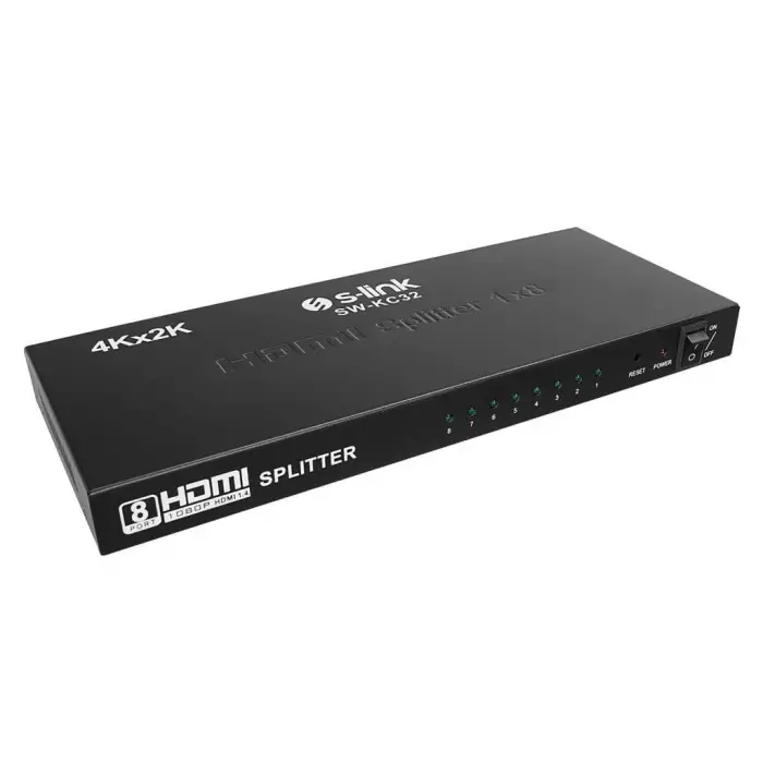 SW-KC32 8 Port 4K * 2K HDMI Splitter