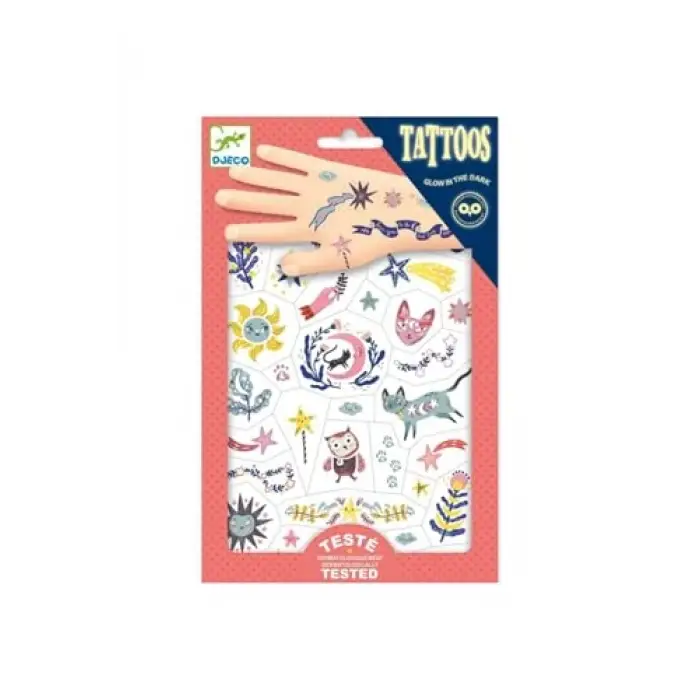 Sweet Dreams temalı geçici dövme