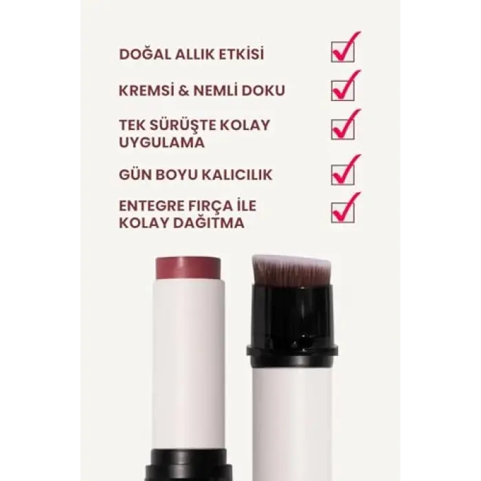 Sweet Peach Çift Taraflı Stick Allık