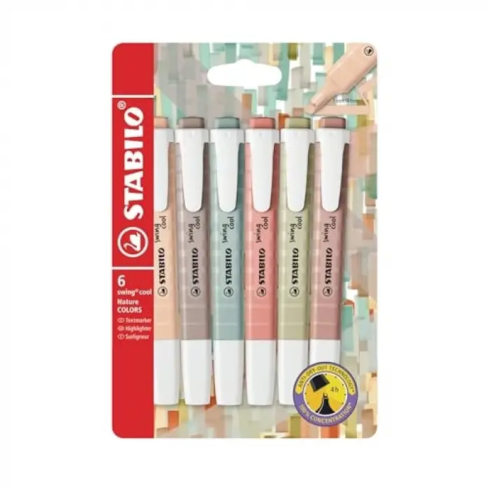 swing cool NatureCOLORS 6lı Paket