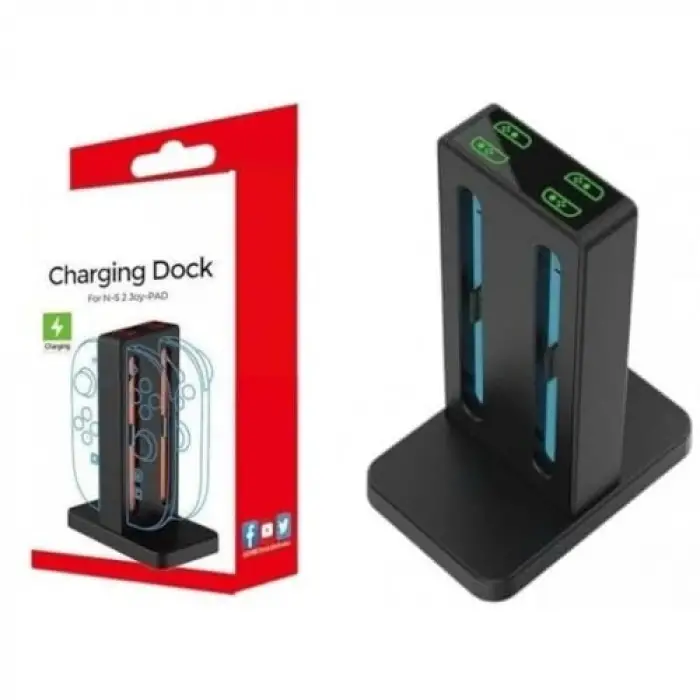 Switch 2 Joycon için Şarj İstasyonu Dock
