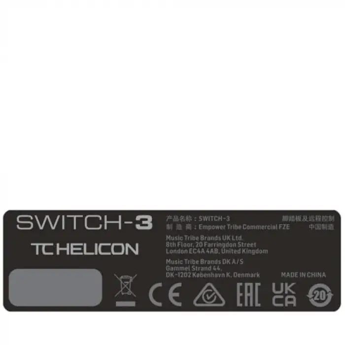 Swıtch-3 Gitar Pedalı Kontrol Ünitesi