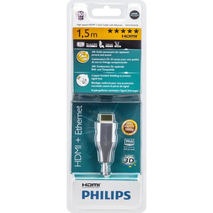 SWV3432H/10 HDMI Kablo 1 5 metre