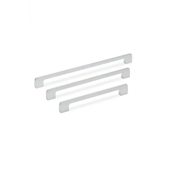 System 8537 Modern Kulp Krom Ssy8537 0448 Cr, 448 Mm, Tek Ebat, Siyah Renk