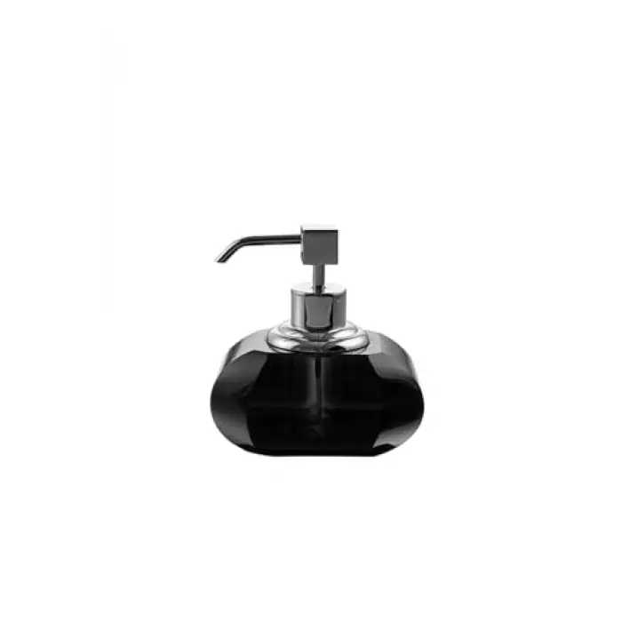 System Soap Dispenser Black-Chrome 80 Ml Siyah Tek Ebat Ba2047 006 C2-Cr