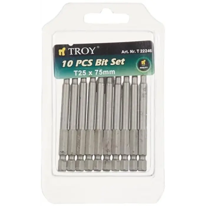 T 22246 Torx bits uç seti, T25 X 75 Mm