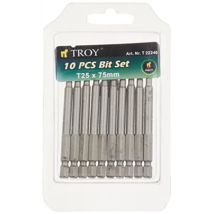 T 22246 Torx bits uç seti, T25 X 75 Mm