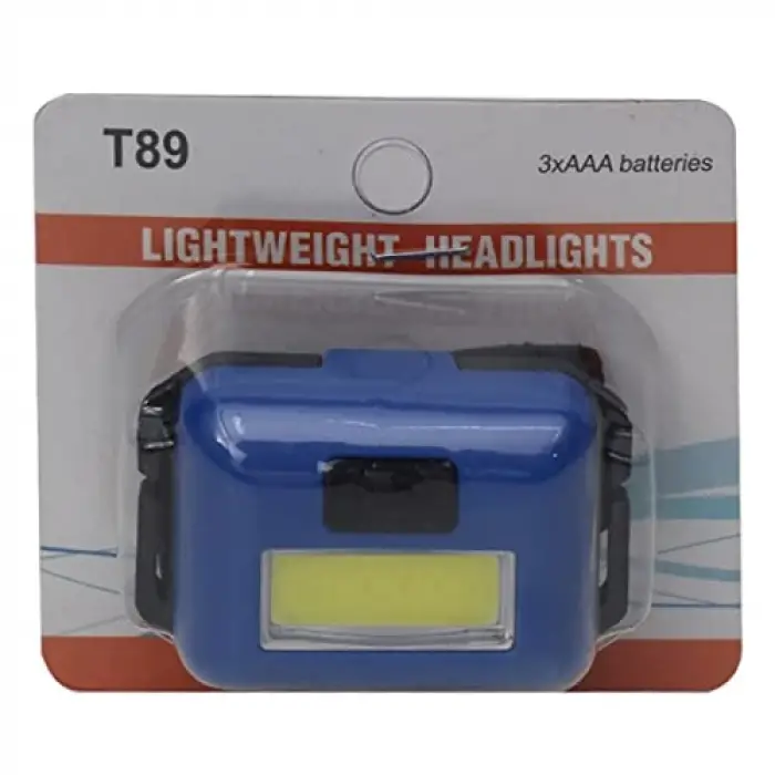T-89 3 W Cob Ledli Mini Kafa Lambası