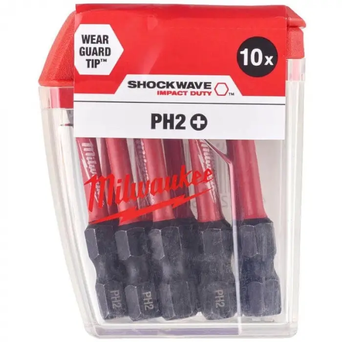 T4932430866 Bits Uç Pz2 50Mm 10Lu Pkt Shockwave