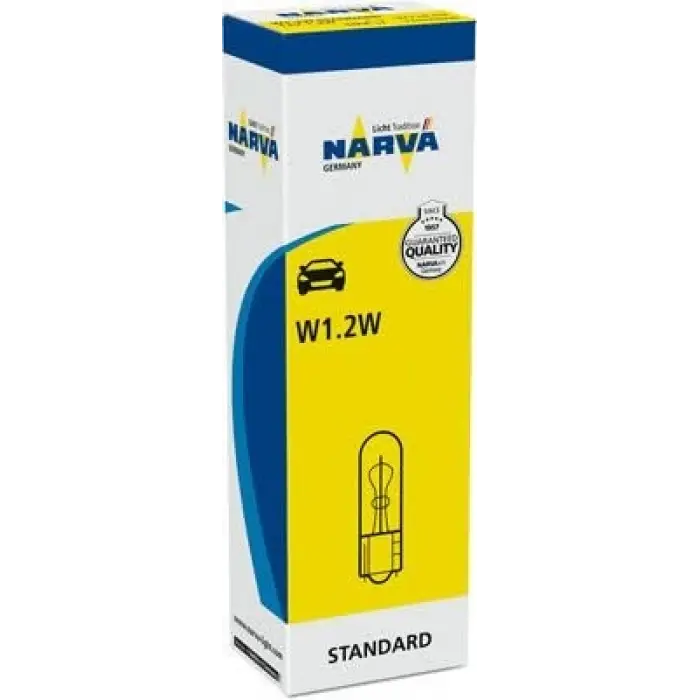 T5 12V 1.2W dipsiz ampul Nrv 17037