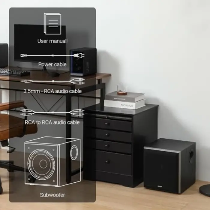 T5 Elektrikli Aktif Subwoofer