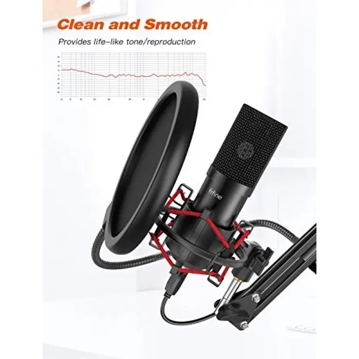 T732 Condenser USB Yayıncı ve Oyuncu Mikrofon Seti