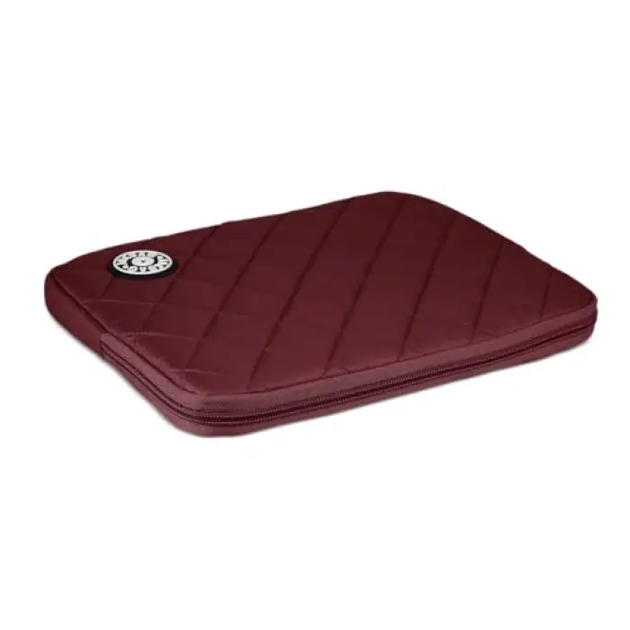 Tablet Soft-Fermuarlı Kapitone Tablet Çantası (Bordo)