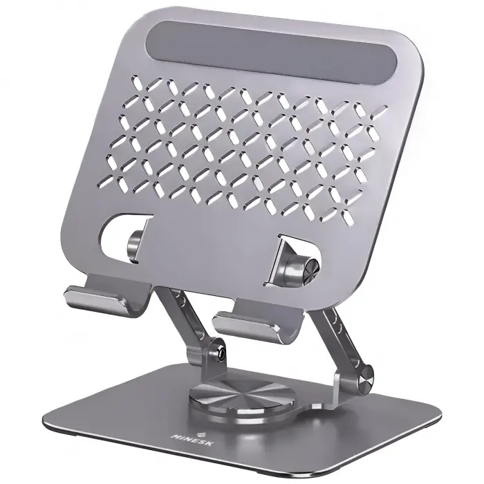 Tablet Standı 360 Derece Dönebilen Katlanabilir Ergonomik Tablet Tutucu