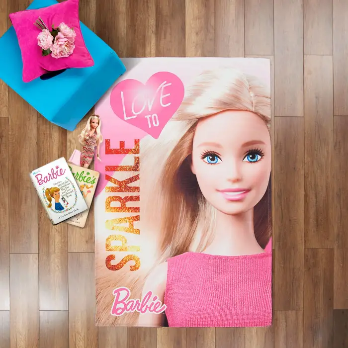 Taç 60154991 Barbie Sparkle Halı