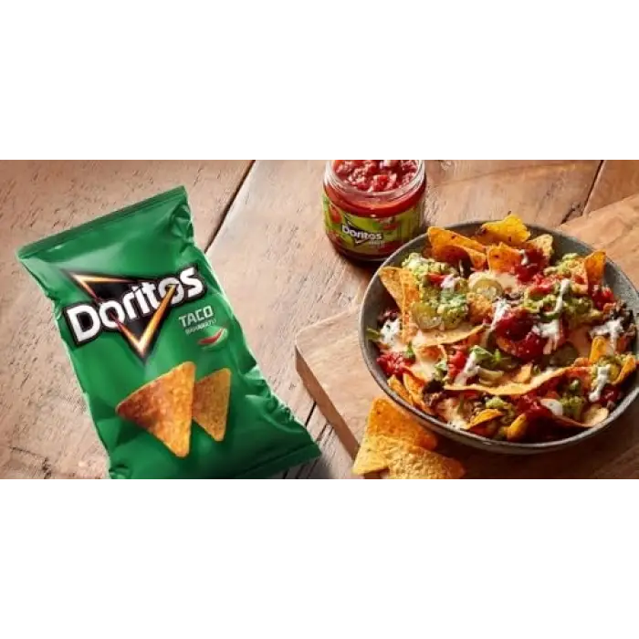 Taco Baharatlı Mısır Cipsi Mega Boy 218 g
