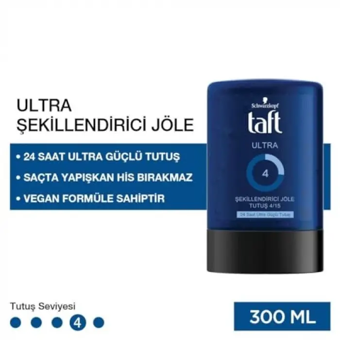 Taft Power Absolut Islak ve Sert Jöle, 300 Ml