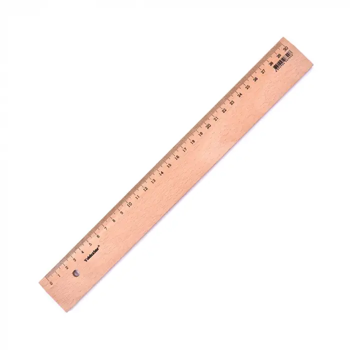 Tahta Cetvel 30 cm.