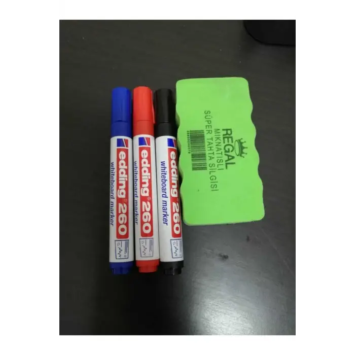 Tahta Kalem Seti 3 Kalem + 1 Silgi