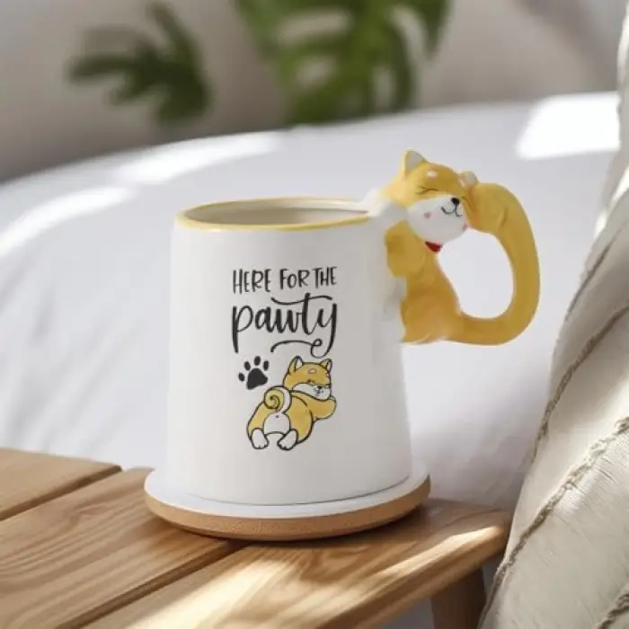 Tails Kedi Figürlü Kupa 545 ml