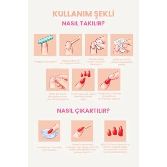 Takma Tırnak Seti