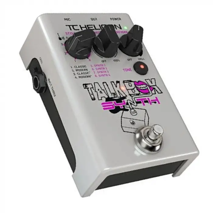 Talkbox Synth Gitar ve Vokal Efekt Pedalı