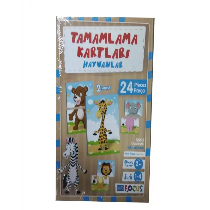 TAMAMLAMA KARTLARI - HAYVANLAR