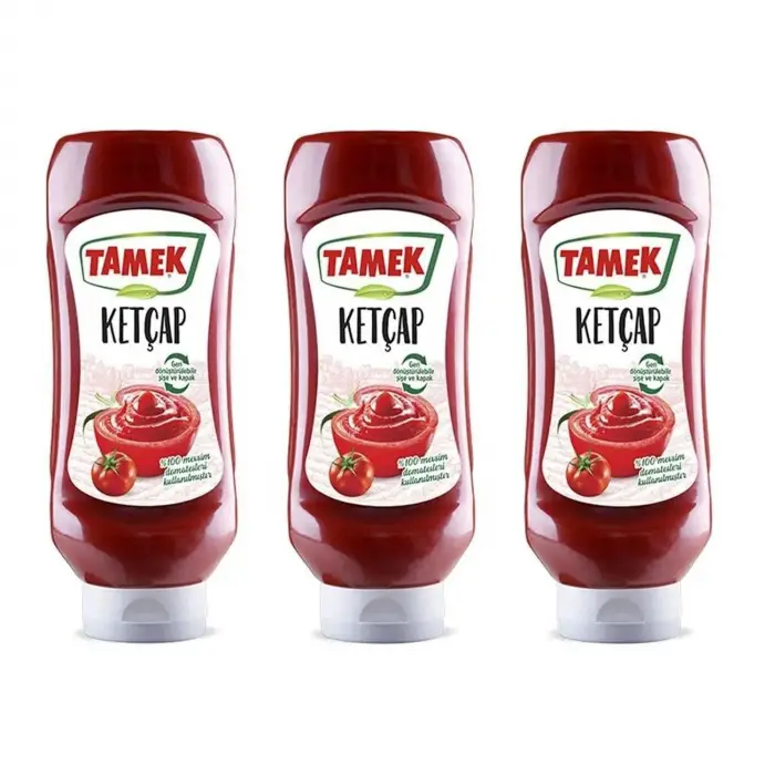 Tamek Ketçap; 600 g, Tatlı, 3 Adet